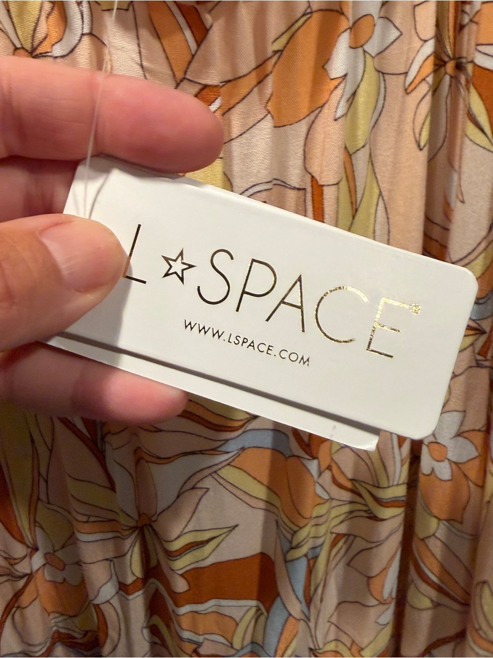 LSpace woman’s dress NWT size large - Picture 2 of 5